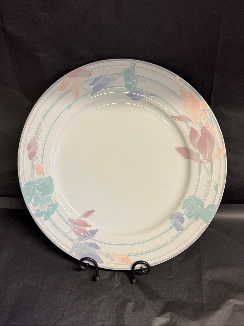 Vintage 1993 Studio Nova Coquette Fine China Plates - Set of 2